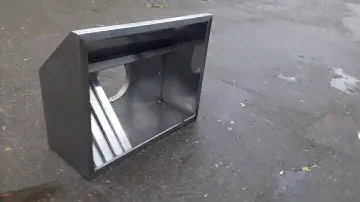 Бу вытяжной зонт из нержавейки